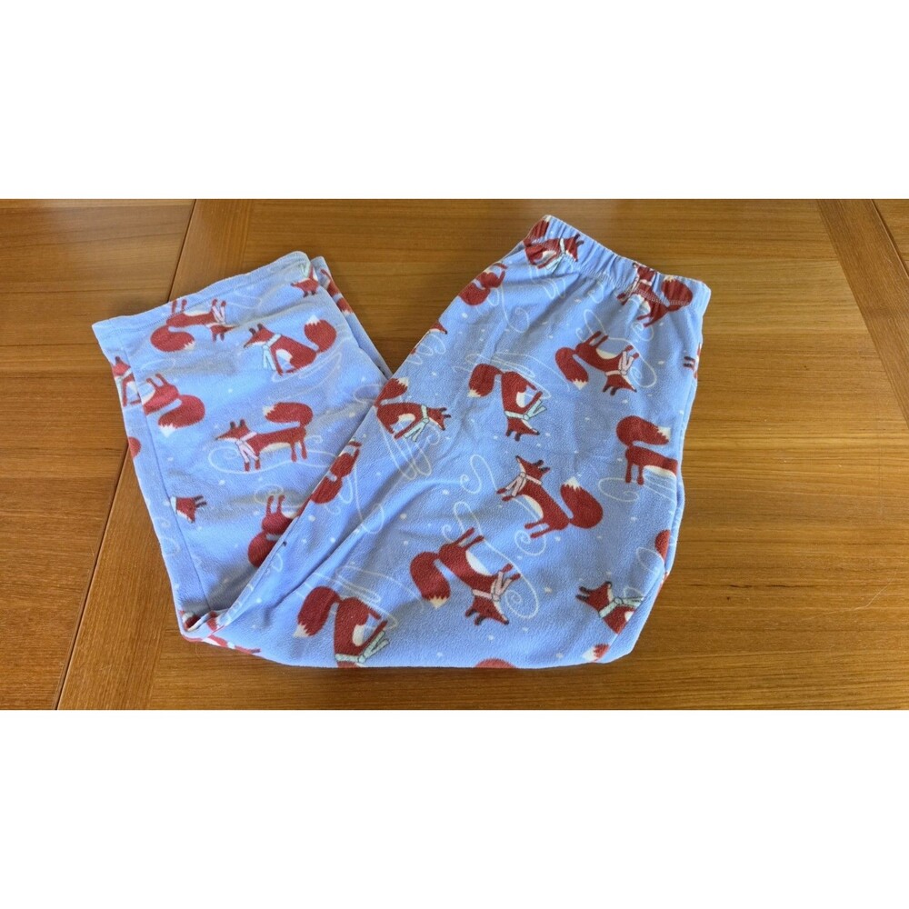 Simple Pleasures Women's Fox Pajama Bottoms Size XL